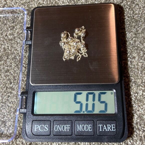 925 STERLING SILVER BEAUTIFUL BALL NECKLACE - Picture 5 of 9